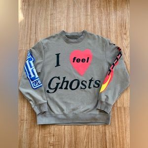 Bootleg Kanye West I Feel Ghosts Crewneck